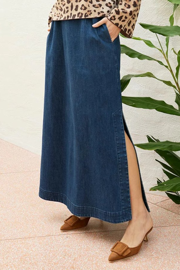 Sylvie Denim Skirt