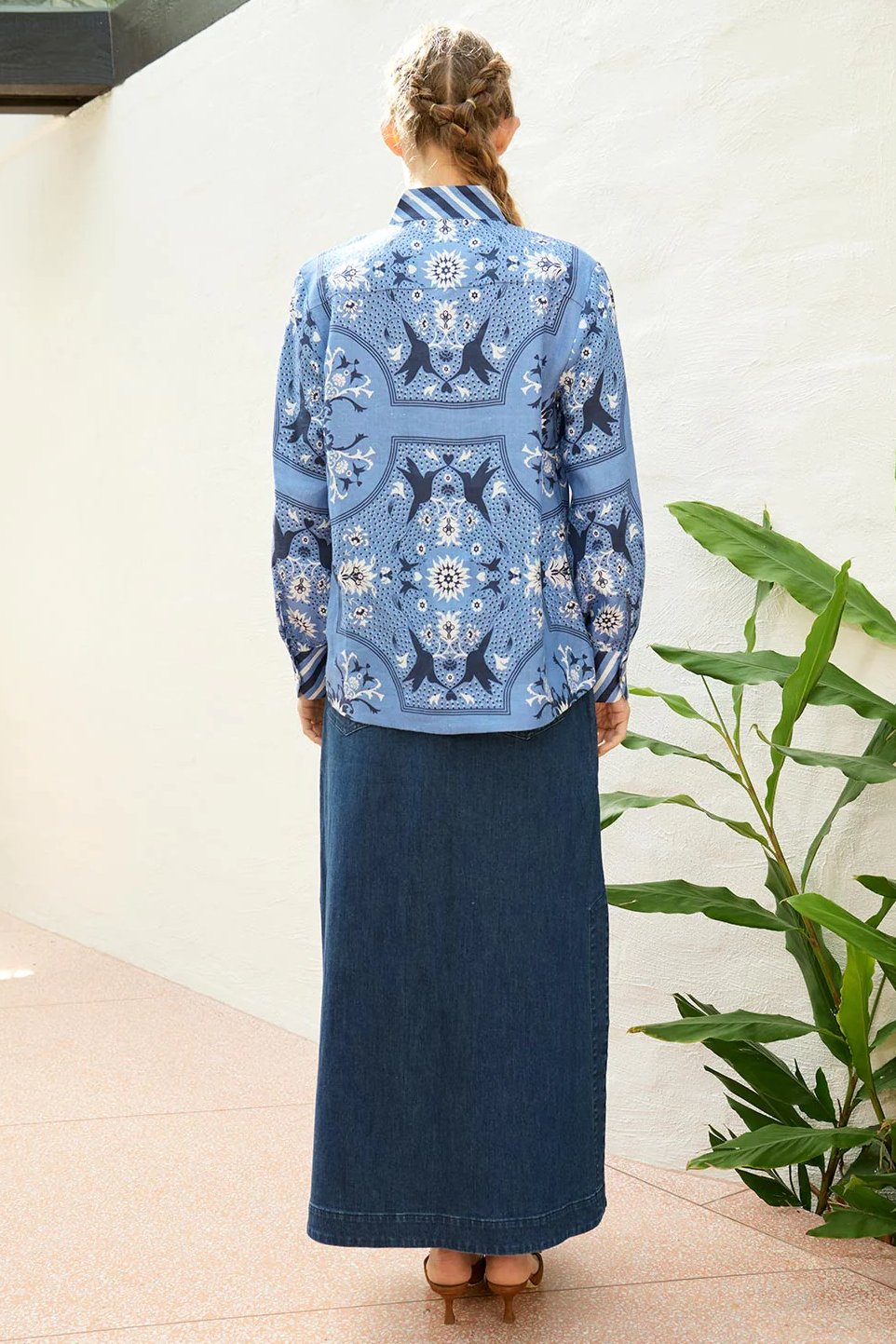 Sylvie Denim Skirt
