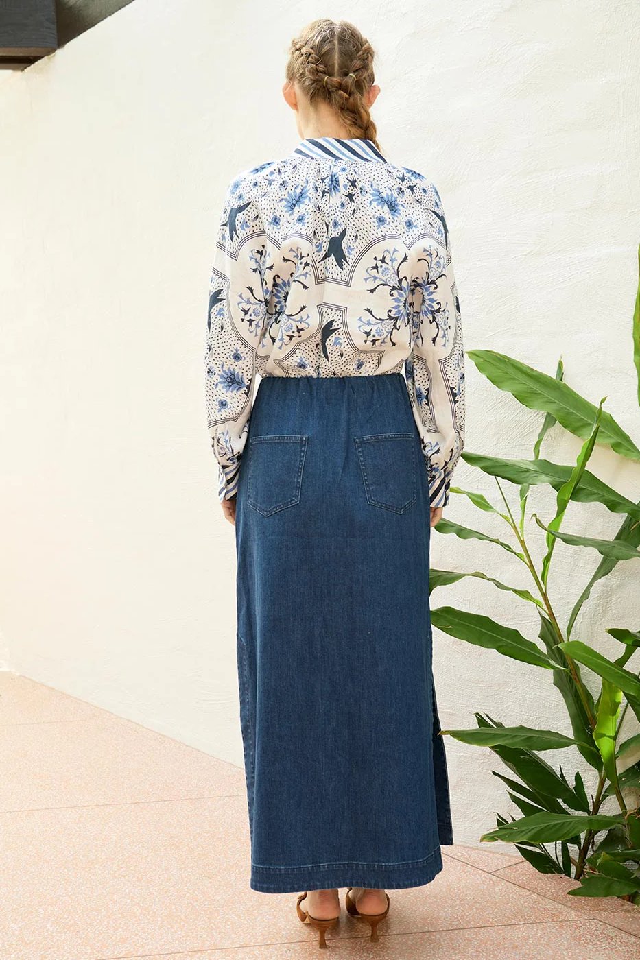 Sylvie Denim Skirt