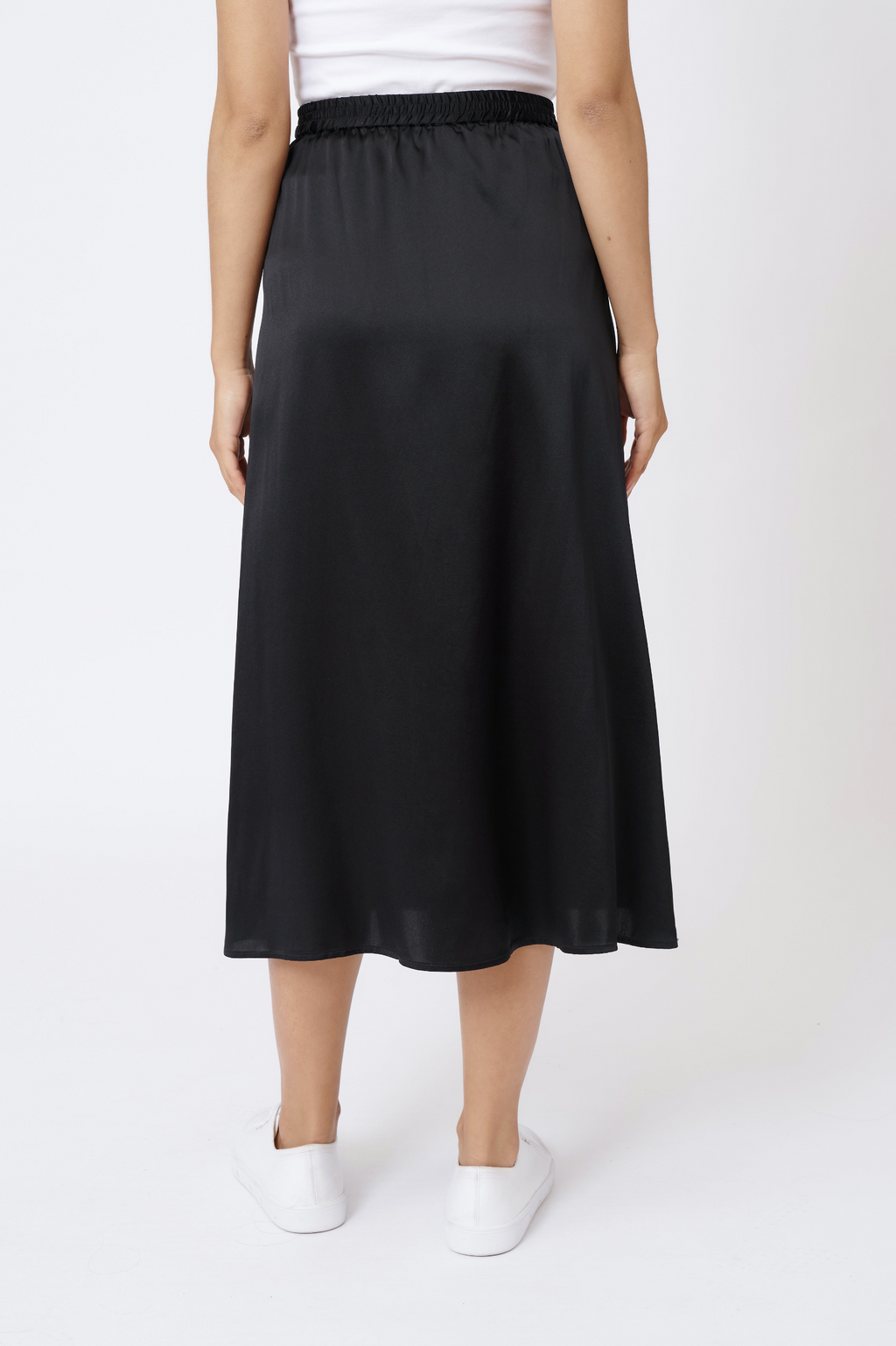Silky Sundae Skirt in Black