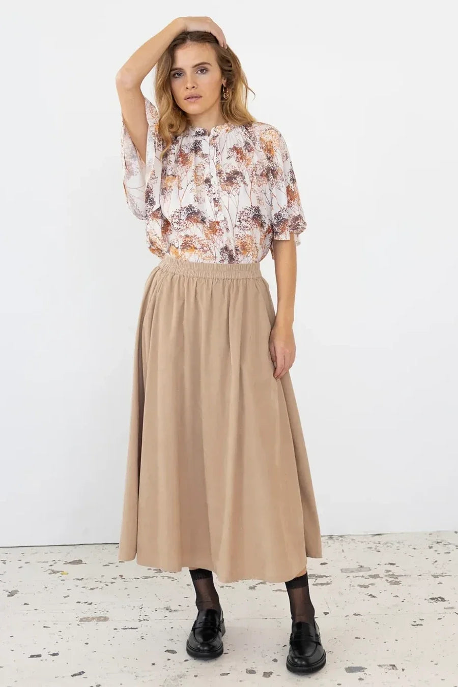 Hailey Skirt | Sand