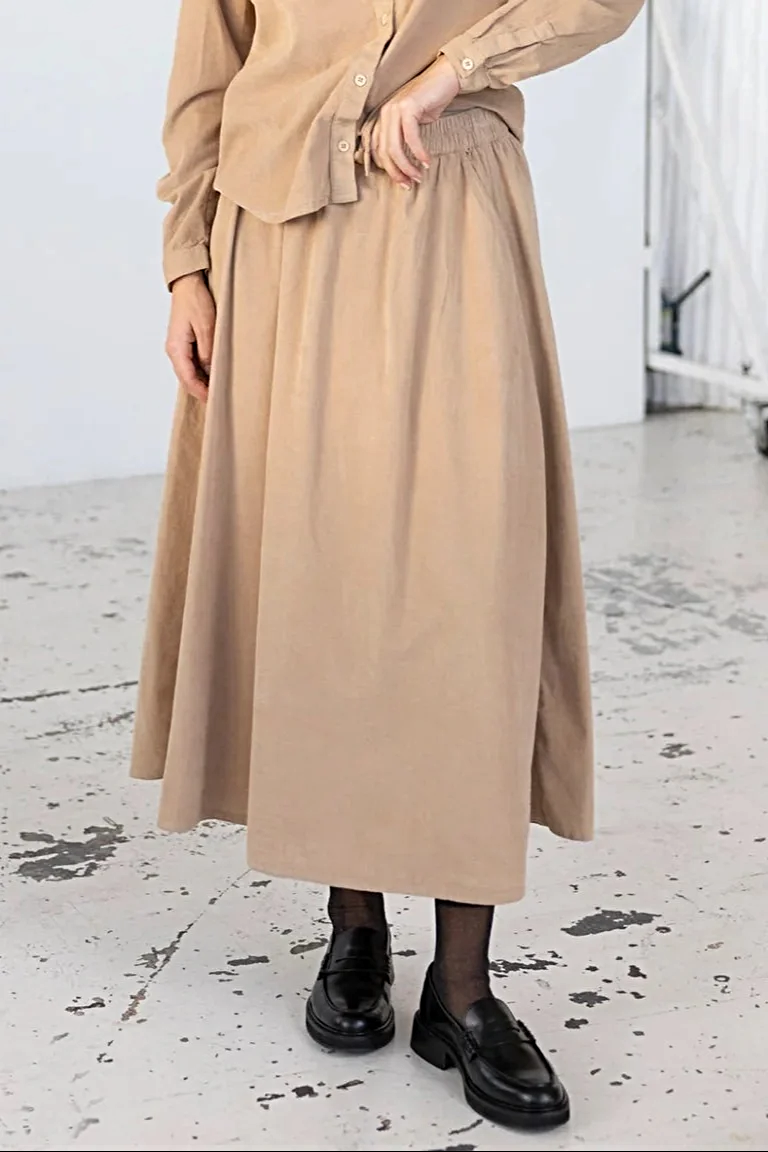 Hailey Skirt | Sand