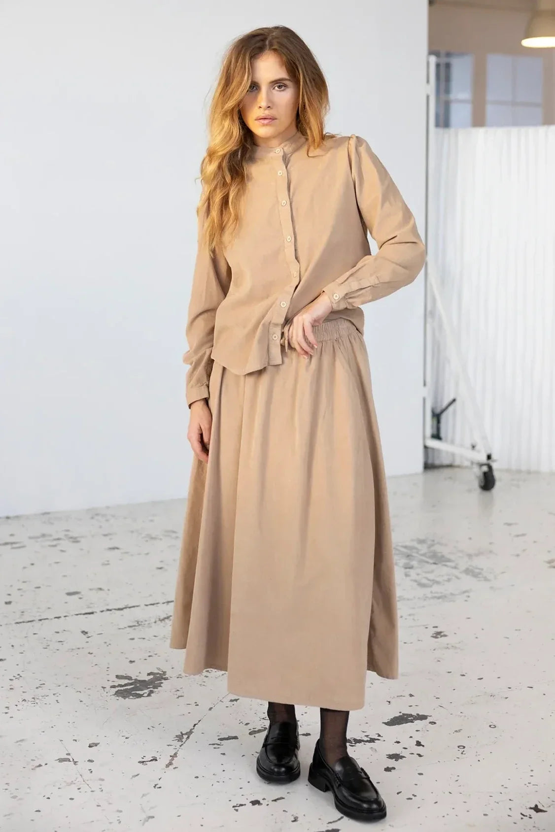 Hailey Skirt | Sand
