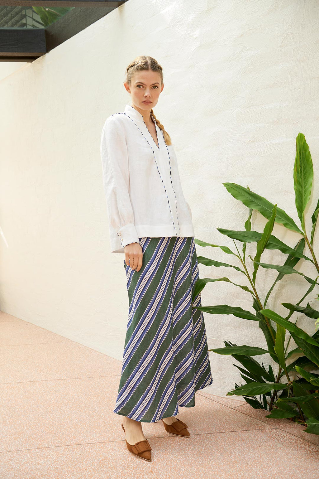 Ivy Sun Skirt | Green